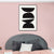 Brehn | Illustration Muster Wandkunst Dekor Esszimmer Abstrakter Druck Leinwand in dunkler Farbe