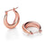Moderne Sleek Creolen Brehn