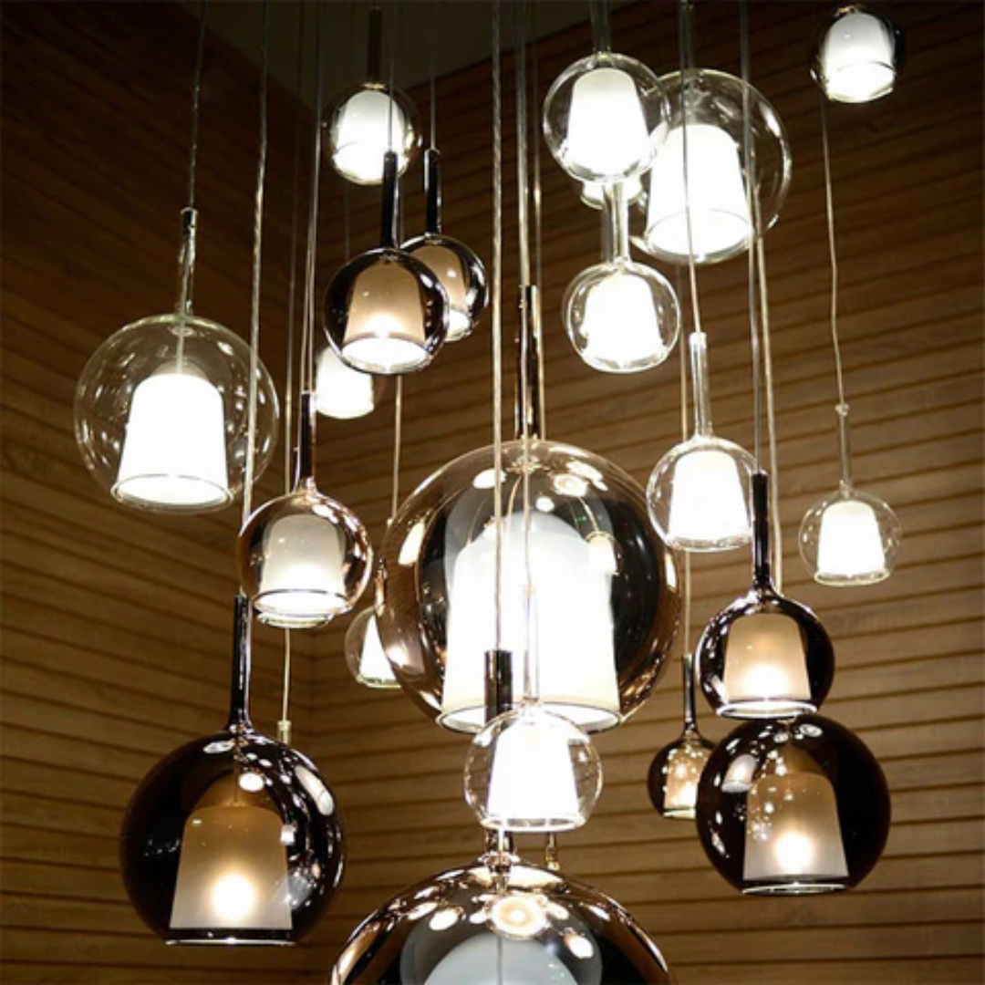 CelestialGlow Licht - Moderne Glas Pendelleuchte | Brehn