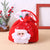 Brehn | Weihnachtsdekoration Weihnachtsgeschenk tasche stoff tasche rucksack gebürstet Weihnachtsmann Schneemann geschenk bonbon