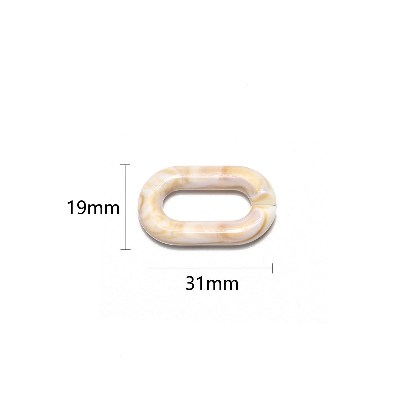Modischer Chunky Chain Brillenhalter Brehn