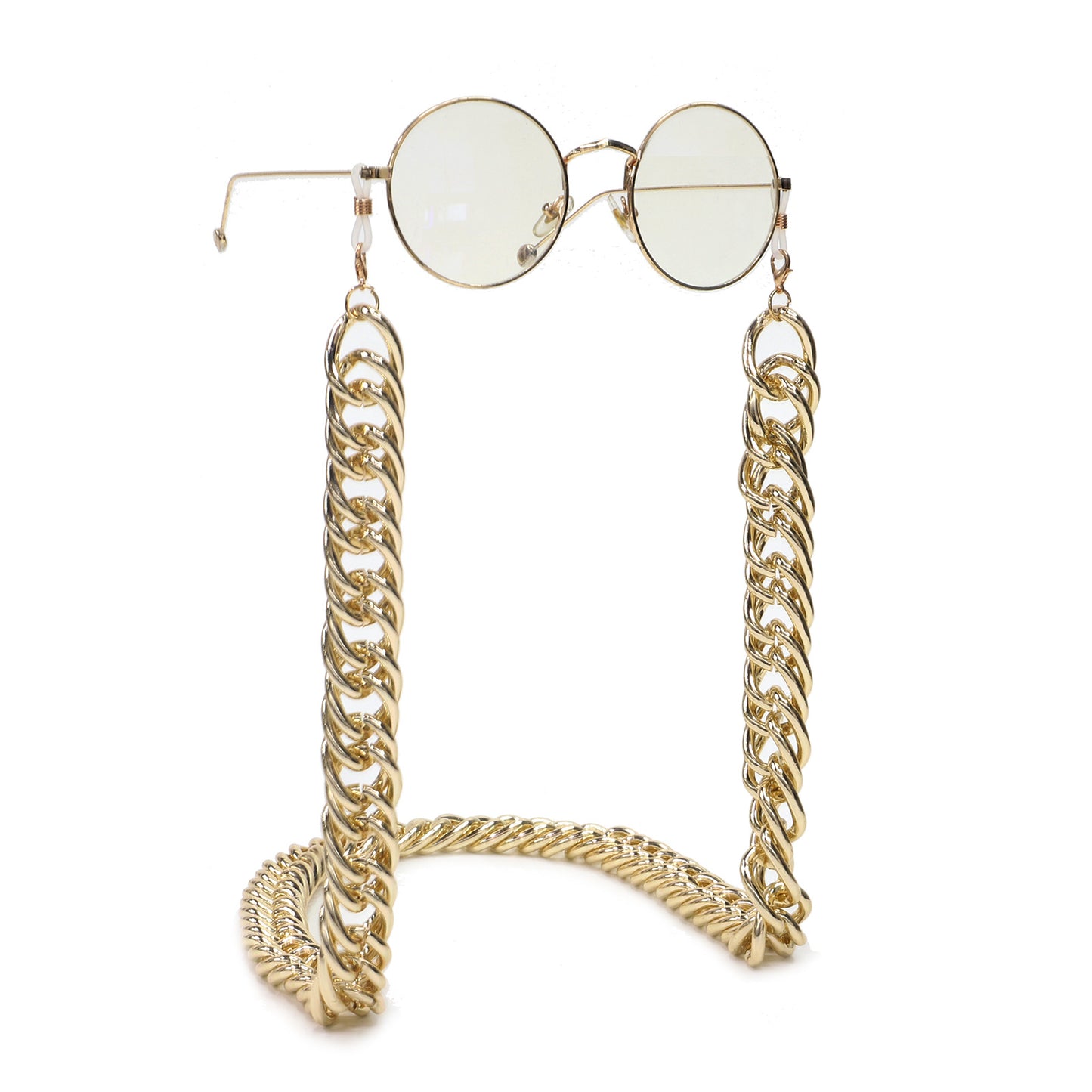 Chunky Metall Brillen Kette Brehn