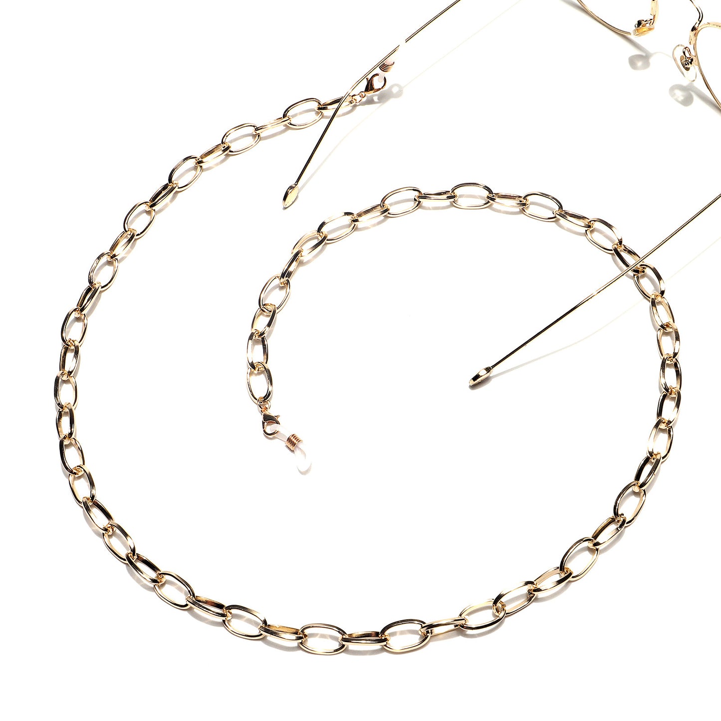 Chunky Metall Brillen Kette Brehn