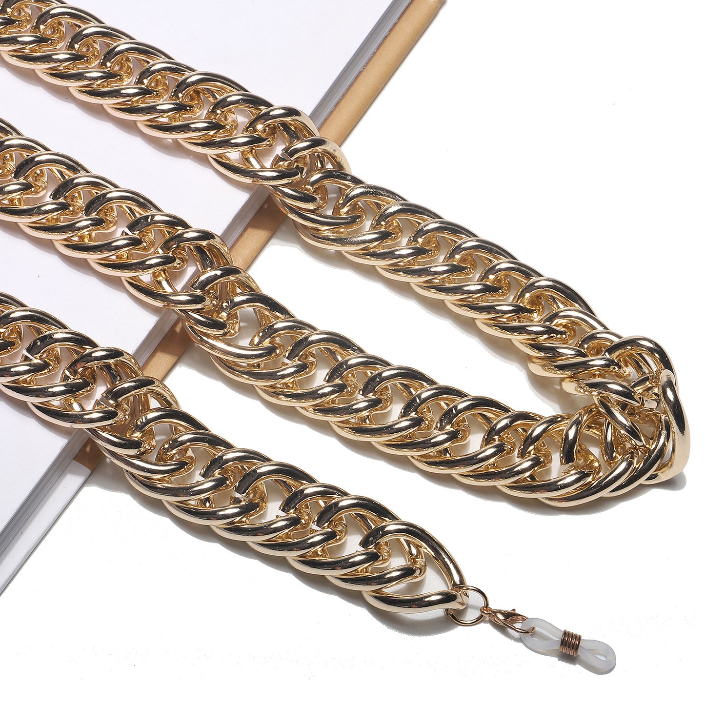 Chunky Metall Brillen Kette Brehn