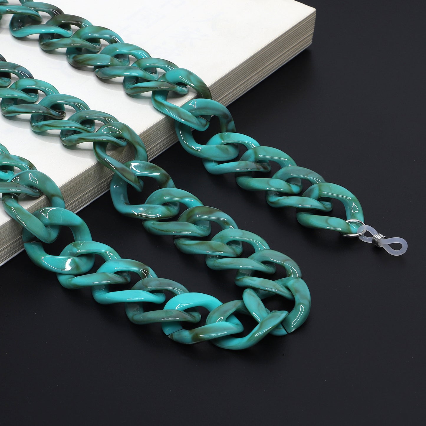 Modischer Chunky Chain Brillenhalter Brehn