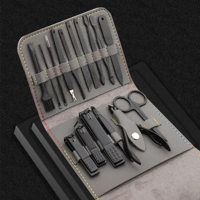 Brehn-teiliges Nagelpflegeset (zehn Farben)