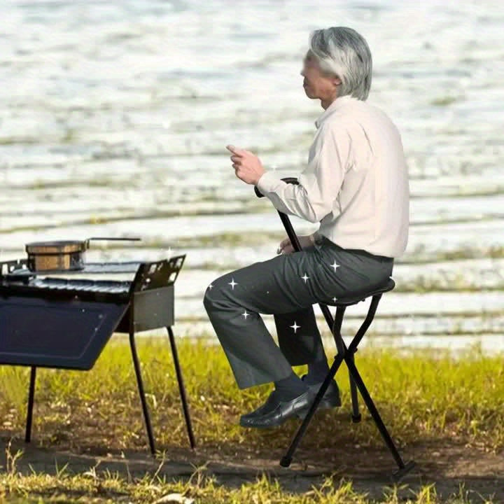 2-in-1 Gehstock mit Sitz | Brehn