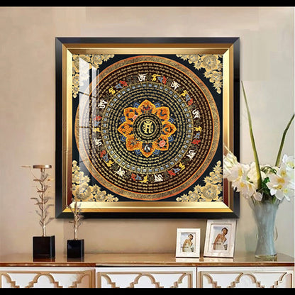 Dekorative Mandala Wandkunst