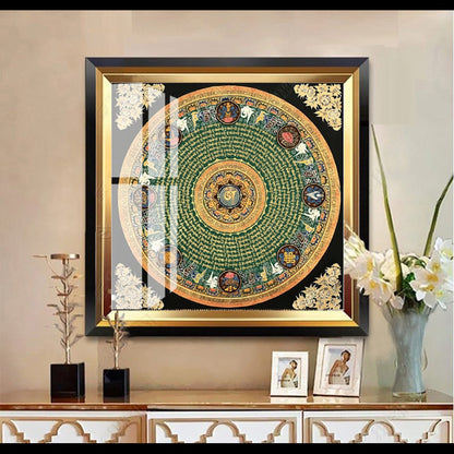 Mandala Wandkunst