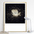Brehn | Dunkle Glam Wall Art Print Fotografie Feder Leinwand für Raum, Mehrere Größenoptionen
