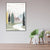 Brehn | Nordic Scenery Wald Leinwanddruck Pastellfarbe Texturiertes Wandkunst Dekor für Wohnzimmer