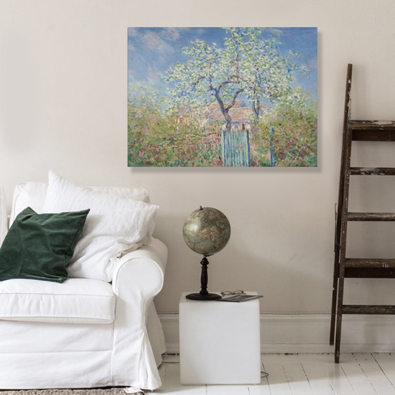 Brehn | Impressionismus Stil Berglandschaft Eingewickelte Leinwand Jungen Schlafzimmer Malerei Wanddekoration