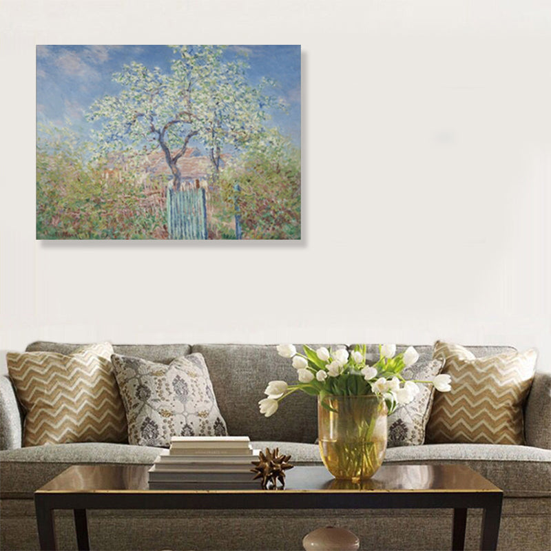 Brehn | Impressionismus Stil Berglandschaft Eingewickelte Leinwand Jungen Schlafzimmer Malerei Wanddekoration