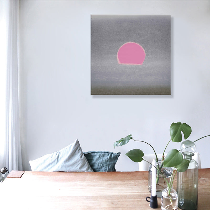 Brehn | Sunrise Scenery Canvas Print Pop Art Naturphänomene Wanddekoration in hellen Farben