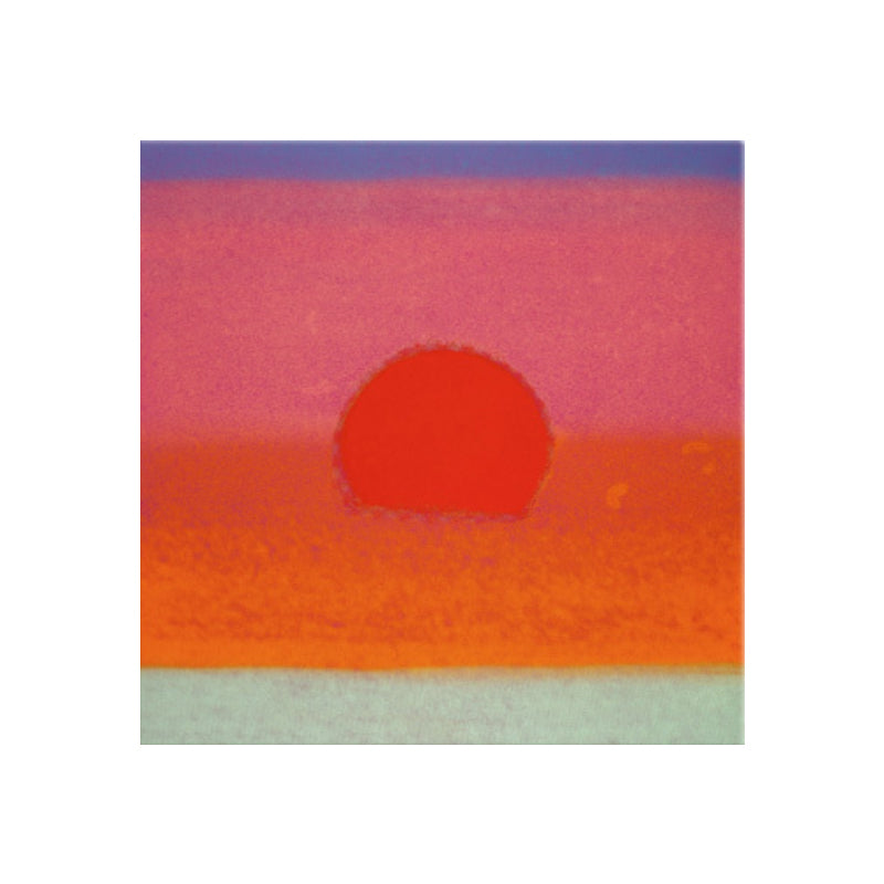 Brehn | Sunrise Scenery Canvas Print Pop Art Naturphänomene Wanddekoration in hellen Farben