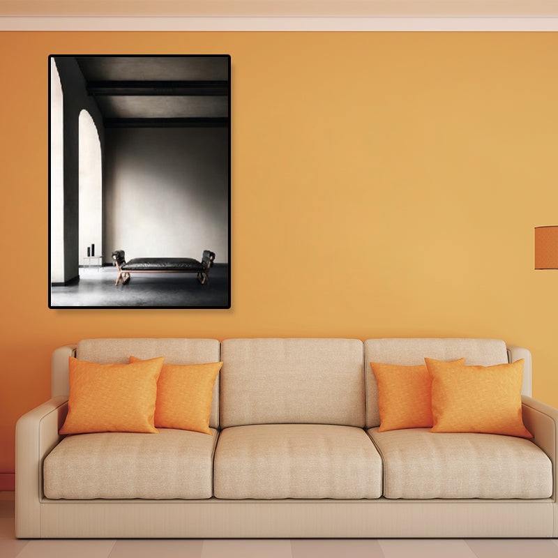 Brehn | Arched Door Szenen Wandkunst Set Sanfte Farben Moderner Stil Leinwanddruck für das Familienzimmer