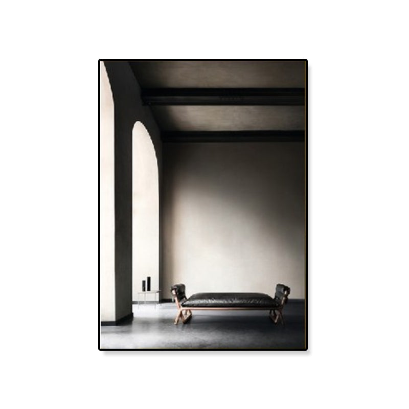 Brehn | Arched Door Szenen Wandkunst Set Sanfte Farben Moderner Stil Leinwanddruck für das Familienzimmer