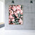 Brehn | Schöne Pfingstrosenknospen Leinwand Wandkunst für Mädchenzimmer, Pink, In mehreren Größen erhältlich