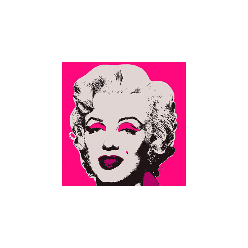 Brehn | Marilyn Monroe Eingewickelt Leinwand Pop Art Berühmter Charakter Wanddekoration in Pastellfarbe
