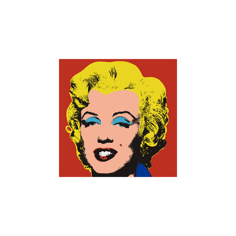 Brehn | Marilyn Monroe Eingewickelt Leinwand Pop Art Berühmter Charakter Wanddekoration in Pastellfarbe