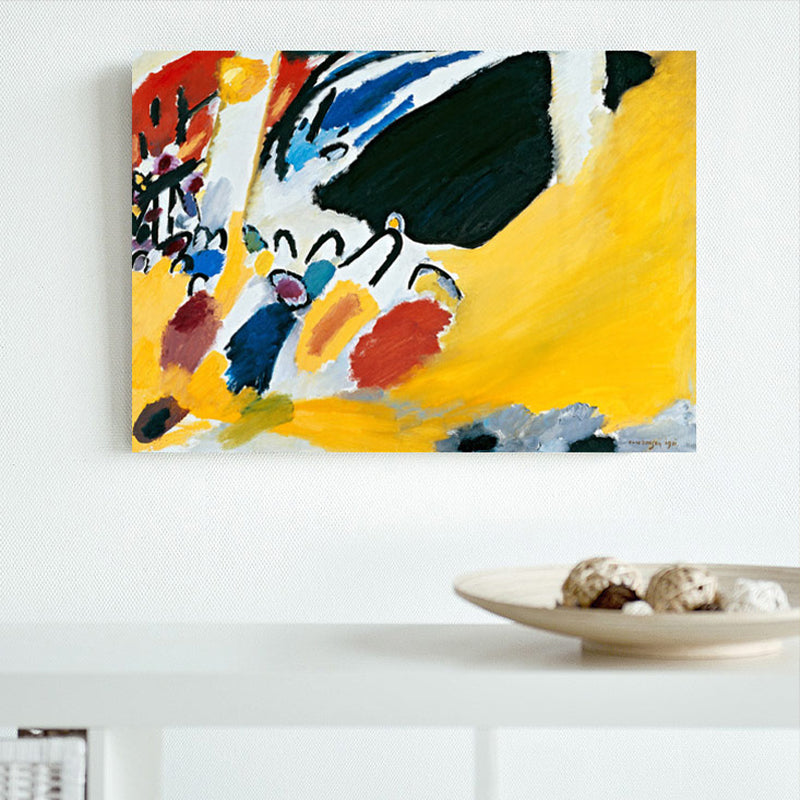 Brehn | Gemälde Abstrakt Leinwanddruck Pastellfarben Zeitgenössische Kunst Wanddeko für das Wohnzimmer
