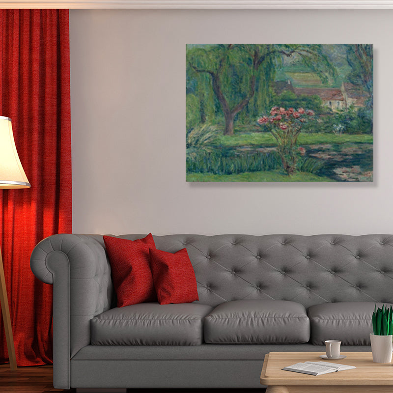 Brehn | Natürliche Landschaft Wandkunst Deko für das Wohnzimmer in Pastellfarbe, mehrere Größen
