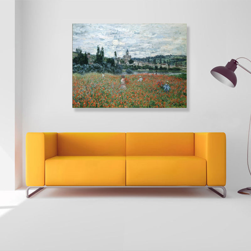 Brehn | Natürliche Landschaft Wandkunst Deko für das Wohnzimmer in Pastellfarbe, mehrere Größen
