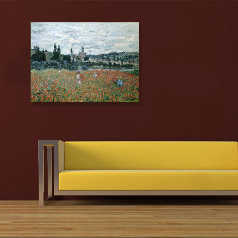 Brehn | Natürliche Landschaft Wandkunst Deko für das Wohnzimmer in Pastellfarbe, mehrere Größen