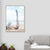 Brehn | Foto Strand Bare Wood Canvas Kunst Blau Tropische Wanddekoration für Flur, Optionale Größen