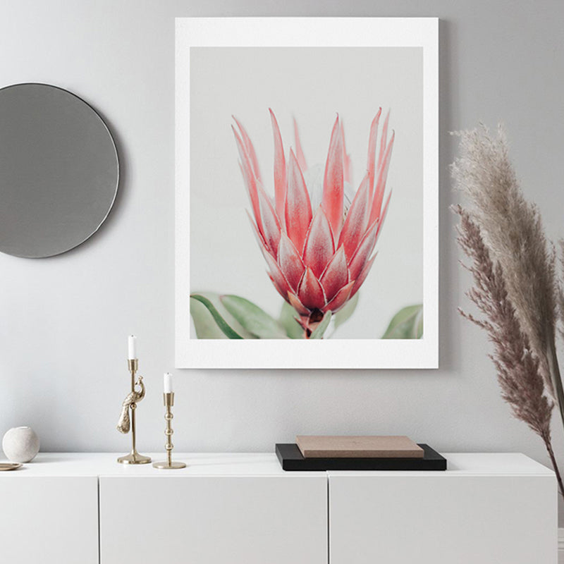 Brehn | Texturierte Blumenleinwand Moderne Wanddekoration in heller Farbe für das Wohnzimmer, mehrere Größen