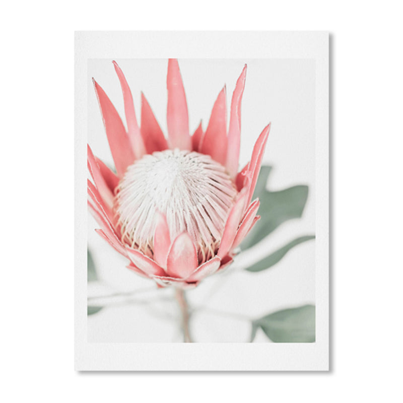 Brehn | Texturierte Blumenleinwand Moderne Wanddekoration in heller Farbe für das Wohnzimmer, mehrere Größen