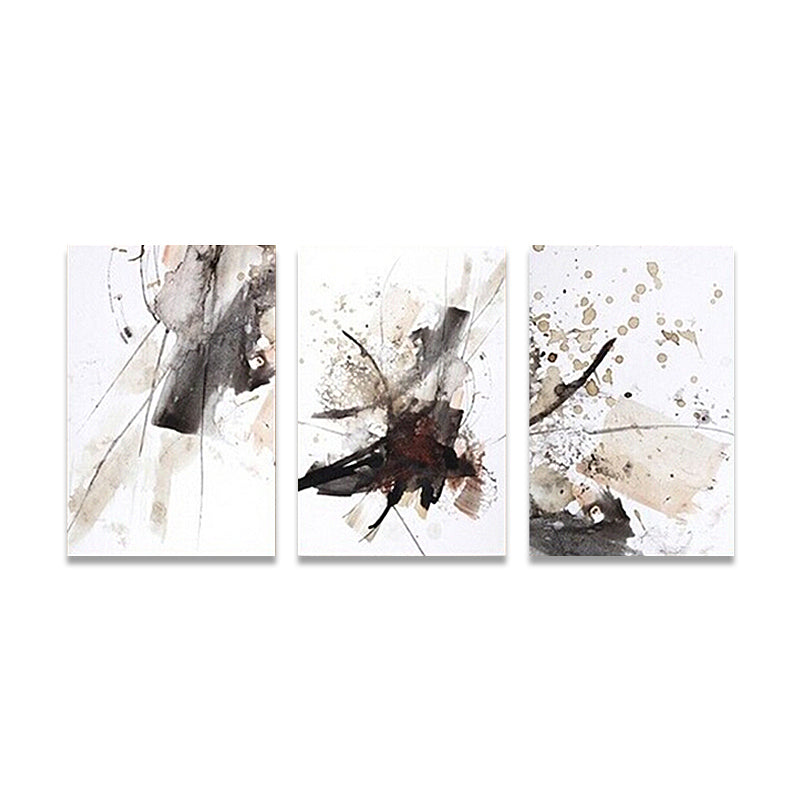 Brehn | Leinwand Mehrteiliges Wanddekor abstrakter Expressionismus Aquarellmalerei, mehrere Größen