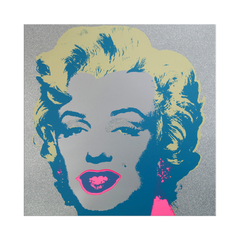 Brehn | Marilyn Monroe Leinwandhaus Innenmalerei Figur Wandkunstdruck in sanften Farben, Texturiert