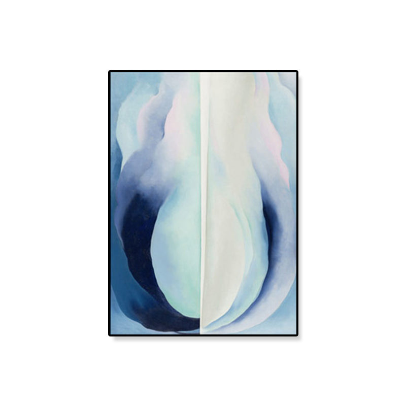 Brehn | Moderne Kunst Leinwanddruck Helle Farben Malerei Ombre Muster Wanddekoration für Galerie