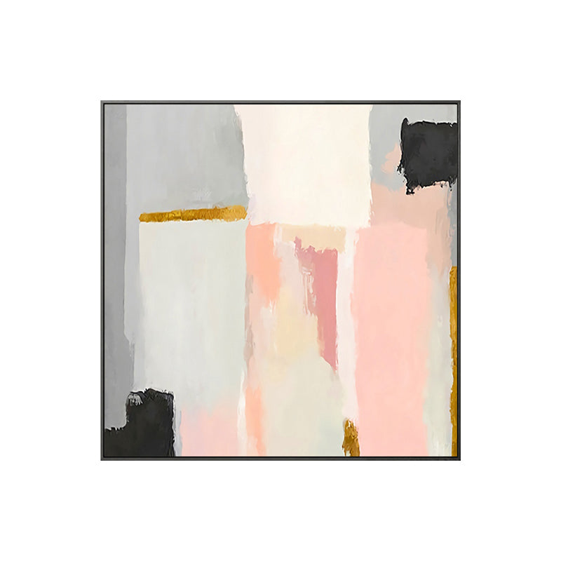 Brehn | Abstrakter Expressionismus Stil Wasserfarben Leinwand Pastellfarbe Jungen Schlafzimmer Wandkunst Dekor