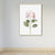 Brehn | Textured Botanische Malerei Leinwanddruck Zeitgenössische Wandkunst für Mädchen Schlafzimmer