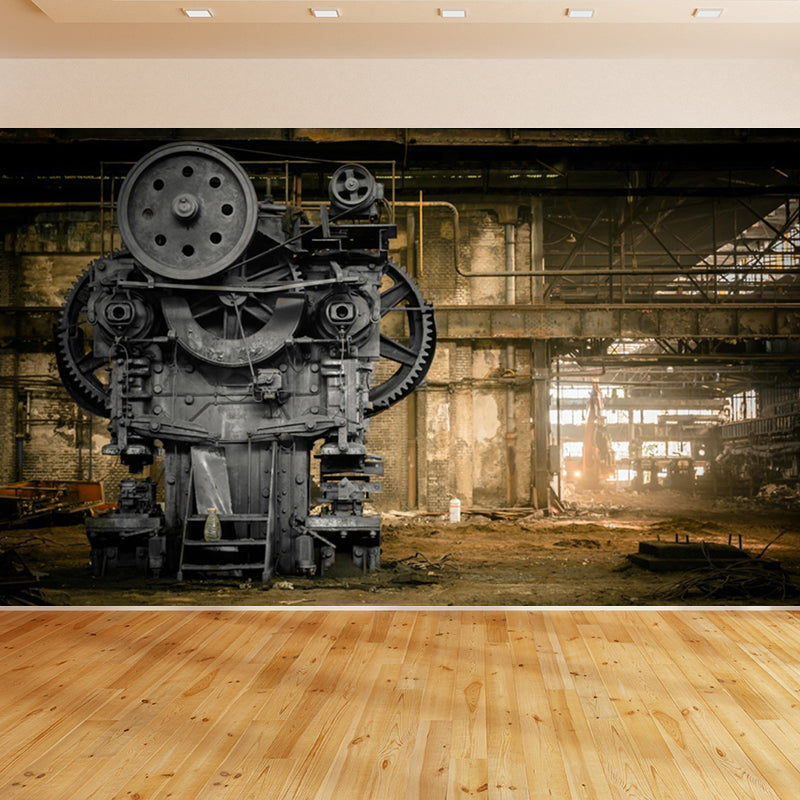 Brehn | Fotografie Stil Metal Gear Muurschildering Wanddecoratie Gigantische Wandbekleding für Esszimmer, Aangepast