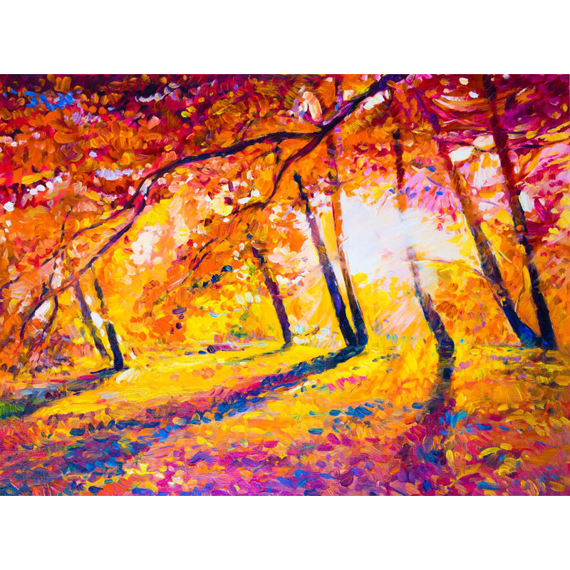 Brehn | Klassische Außen Landschaft Wandtattoo Aufkleber Helle Farbe Fleckenbeständige Wanddekoration für Badezimmer