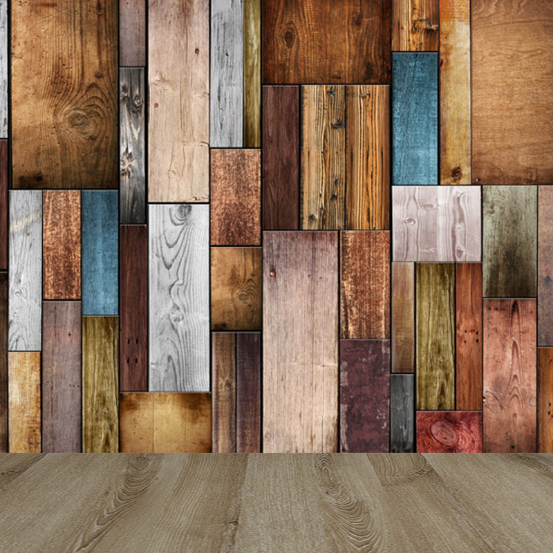Brehn | Donkere Kleur Steampunk Behang Volledige Maat Metaal Effect Wanddecoratie voor Thuisinterieur