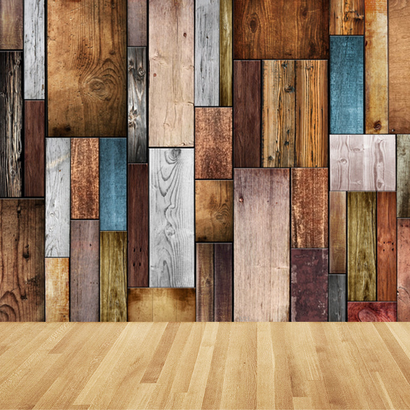 Brehn | Donkere Kleur Steampunk Behang Volledige Maat Metaal Effect Wanddecoratie voor Thuisinterieur