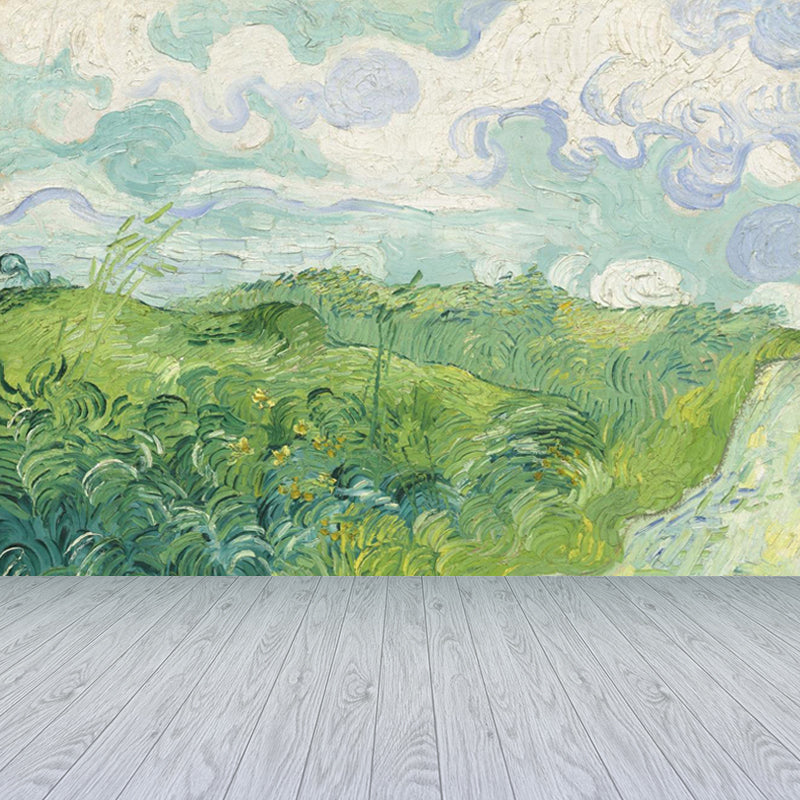 Brehn | Klassische Ölmalerei Wandmural Pastellfarbe Dekorative Wandkunst für das Wohnzimmer