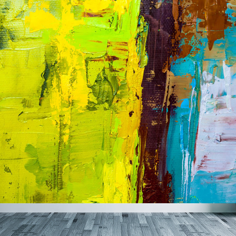 Brehn | Klassische Ölmalerei Wandmural Pastellfarbe Dekorative Wandkunst für das Wohnzimmer