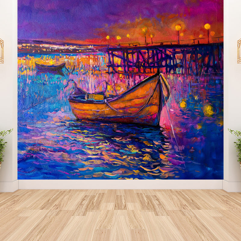 Brehn | Natuurlijke landschapsmuurdecoratie Klassieke decoratieve woonkamer wandkunst, aangepaste maat beschikbaar