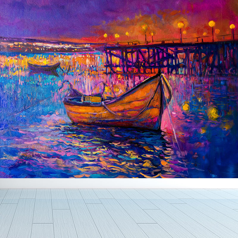 Brehn | Natuurlijke landschapsmuurdecoratie Klassieke decoratieve woonkamer wandkunst, aangepaste maat beschikbaar
