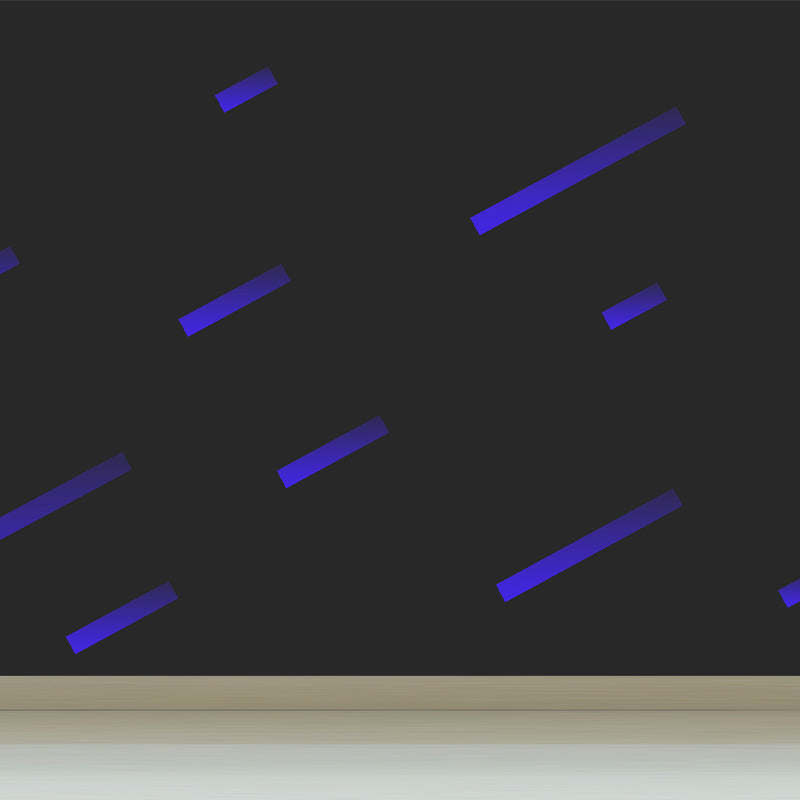 Brehn | Geometrisch Muurbehang Zachte Kleur Moderne Stijl Wanddecoratie voor Jongeren Slaapkamer