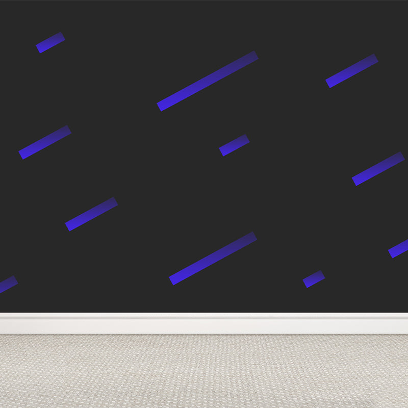 Brehn | Geometrisch Muurbehang Zachte Kleur Moderne Stijl Wanddecoratie voor Jongeren Slaapkamer