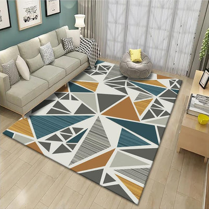 Geometrisch gemusterter Teppich Brehn