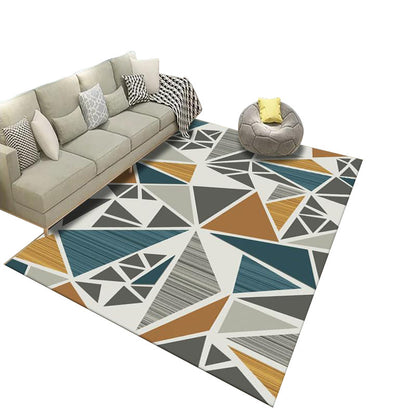 Geometrisch gemusterter Teppich Brehn