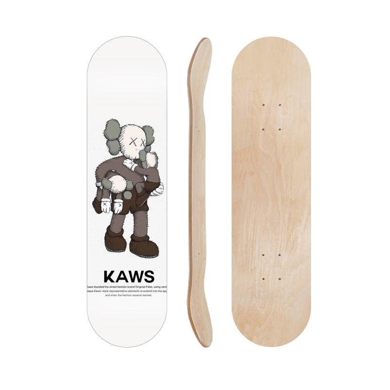 Cartoon-Inspirierte Skate Deck Brehn