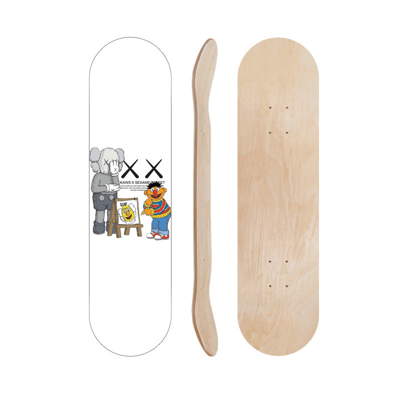 Cartoon-Inspirierte Skate Deck Brehn